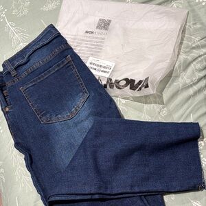 Fashion Nova Dark Blue Skinny Jeans
